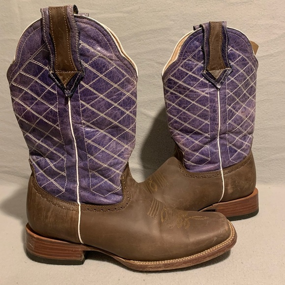 VB Other - VB Men’s Square Toe Cowboy Western Boots Size 7.5